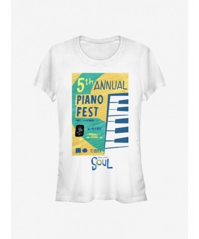 Disney Pixar Soul Piano Fest Girls T-Shirt $7.44 T-Shirts