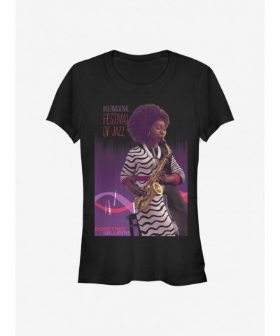 Disney Pixar Soul Dorothea On Sax Girls T-Shirt $5.18 T-Shirts