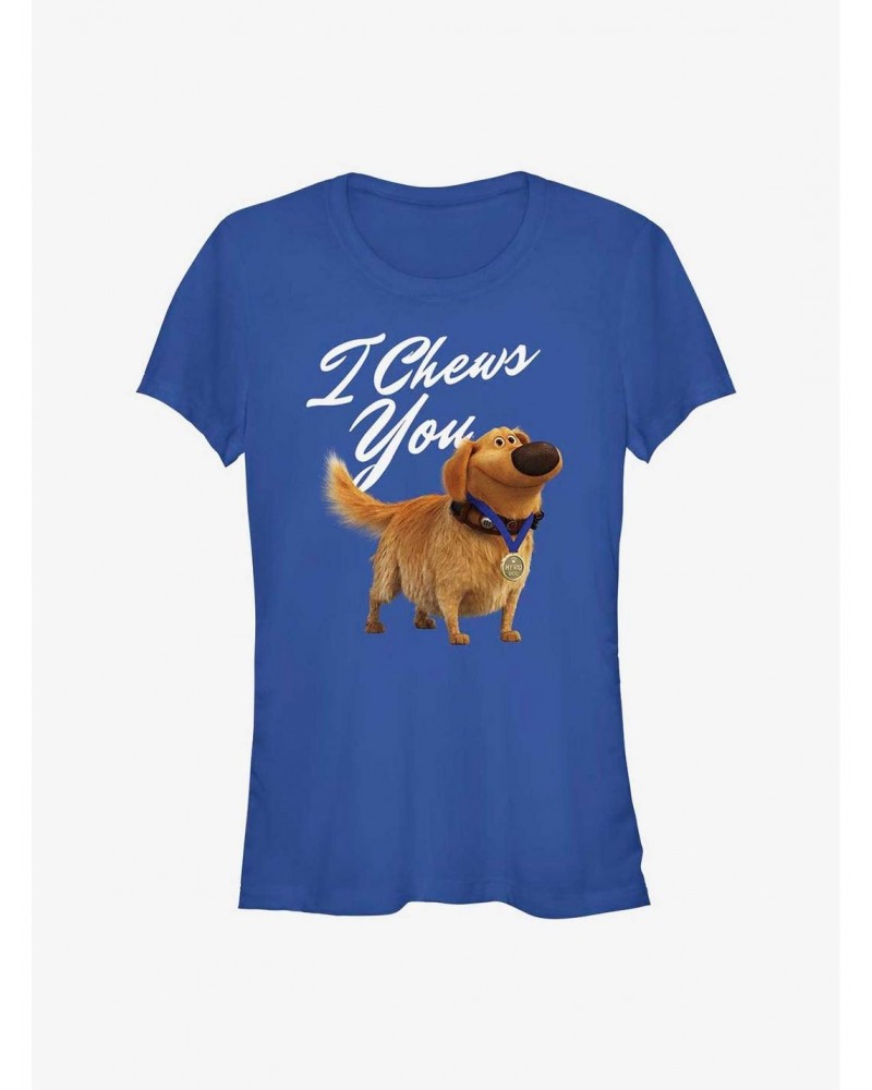 Disney Pixar Up Dug I Chews You Girls T-Shirt $5.99 T-Shirts