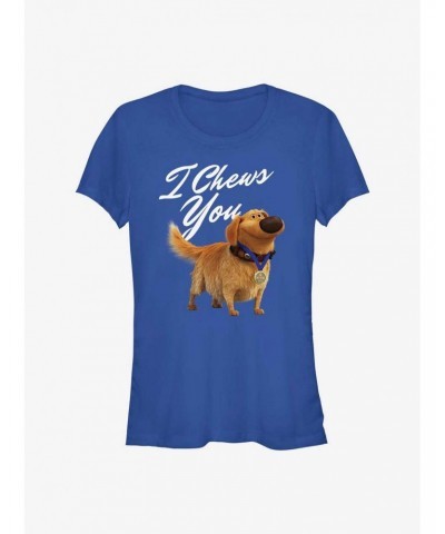 Disney Pixar Up Dug I Chews You Girls T-Shirt $5.99 T-Shirts