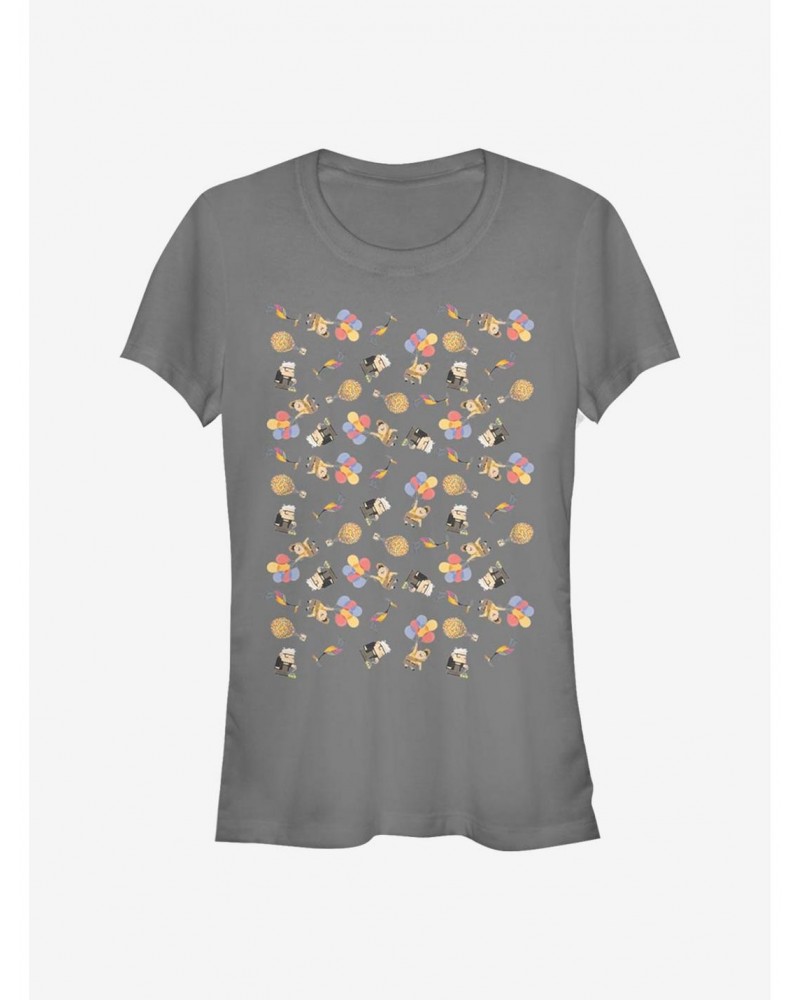 Disney Pixar Up Tossed Up Girls T-Shirt $7.28 T-Shirts