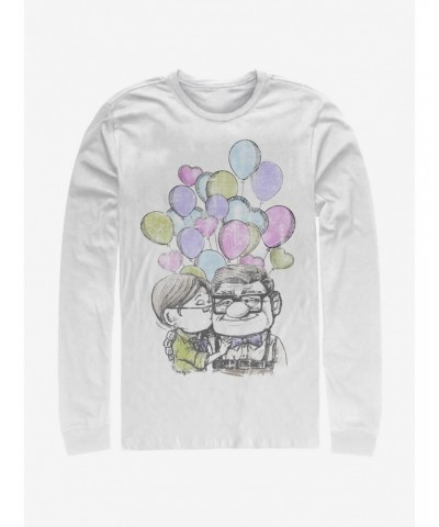 Disney Pixar Up Love Up Long-Sleeve T-Shirt $12.37 T-Shirts