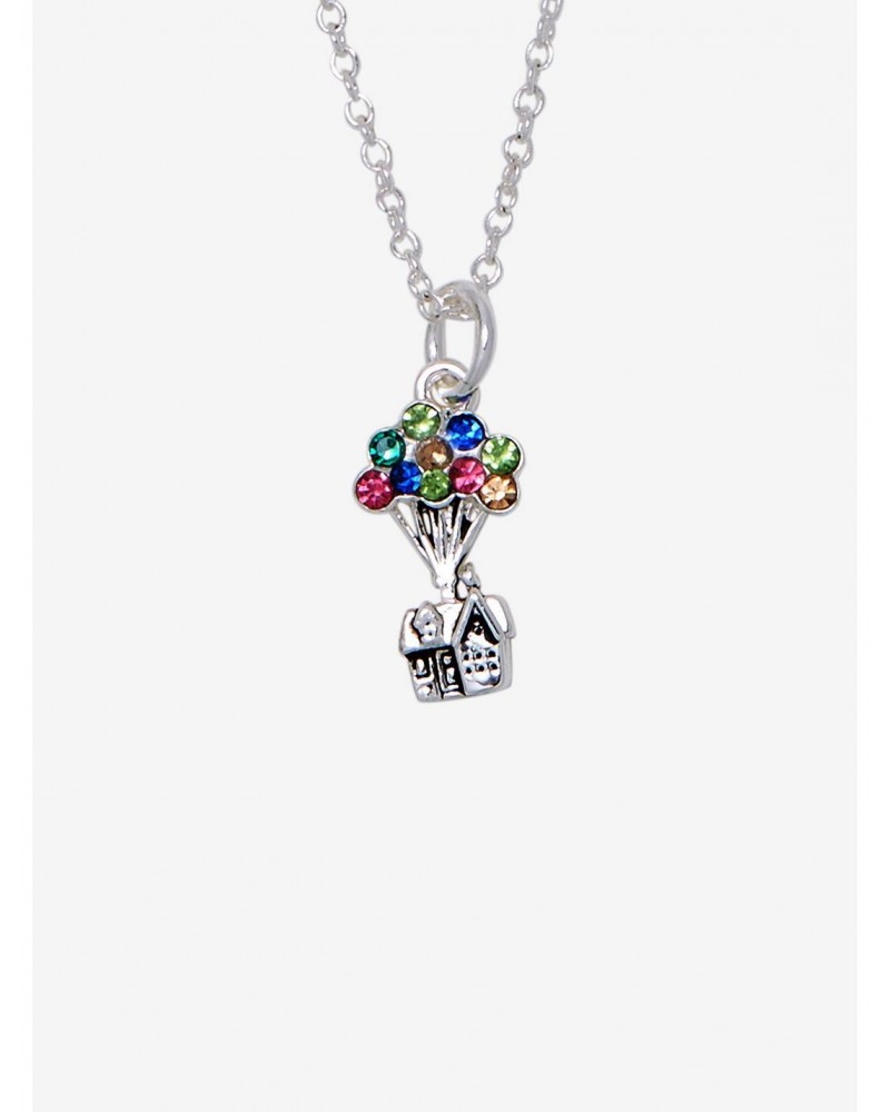 Disney Pixar UP House Balloons Dainty Charm Necklace $4.14 Necklaces