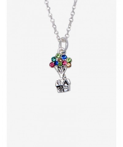 Disney Pixar UP House Balloons Dainty Charm Necklace $4.14 Necklaces