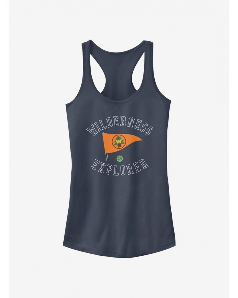 Disney Pixar Up Wilderness Explorer Pennant Girls Tank $9.76 Tanks