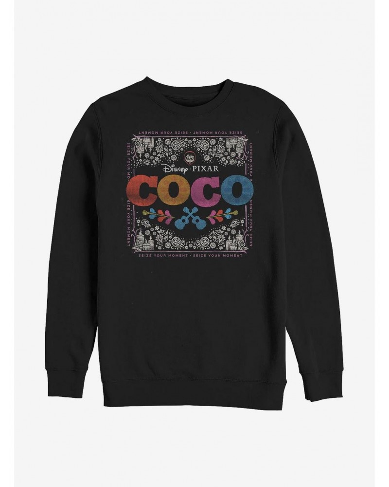 Disney Pixar Coco Bandana Crew Sweatshirt $11.88 Sweatshirts