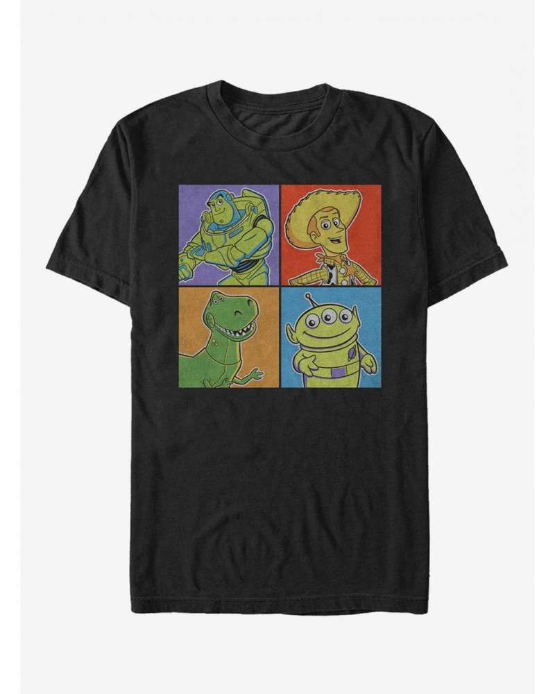 Disney Pixar Toy Story Character Color Panels T-Shirt $7.84 T-Shirts