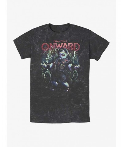 Disney Pixar Onward Light It Up Mineral Wash T-Shirt $7.43 T-Shirts