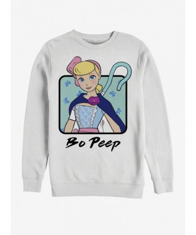 Disney Pixar Toy Story 4 Bo Peep Cloak White Sweatshirt $8.52 Sweatshirts