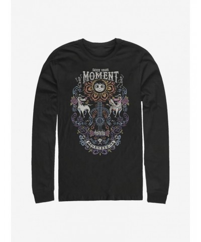 Disney Pixar Coco Seize Your Moment Long-Sleeve T-Shirt $11.28 T-Shirts