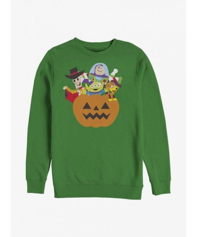 Disney Pixar Toy Story Pumpkin Surprise Characters Sweatshirt $11.11 Sweatshirts