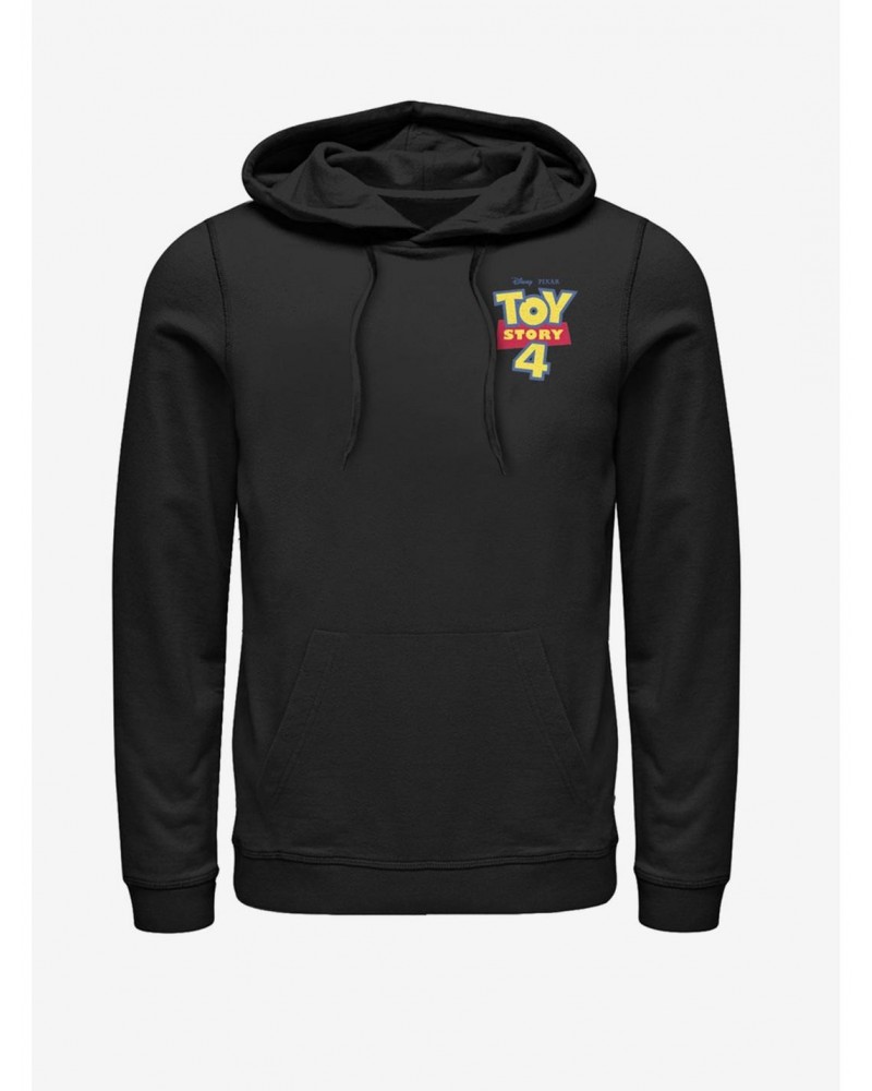 Disney Pixar Toy Story 4 Chest Color Logo Hoodie $11.00 Hoodies