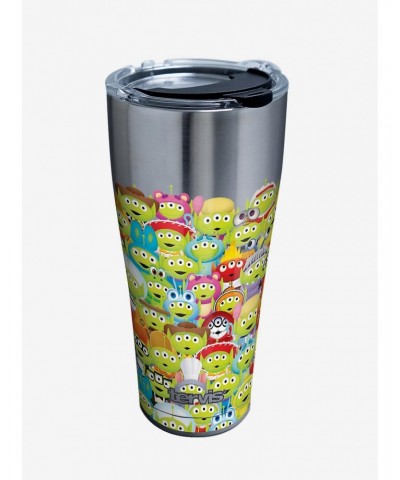 Disney Pixar Toy Story Alien Collage 30oz Stainless Steel Tumbler With Lid $17.96 Tumblers