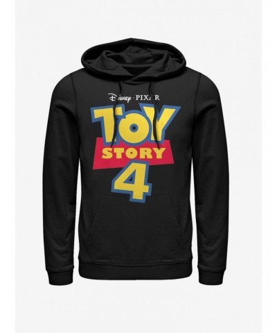 Disney Pixar Toy Story 4 Full Color Logo Hoodie $11.00 Hoodies