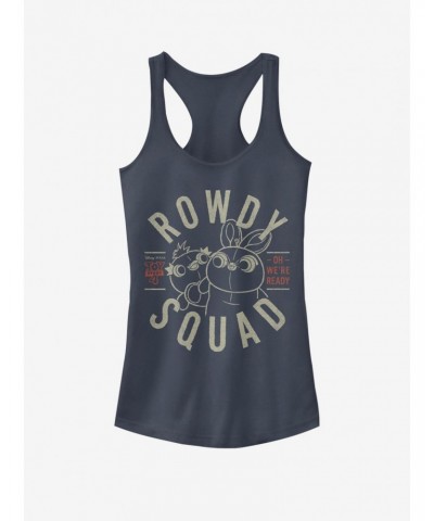 Disney Pixar Toy Story 4 Rowdy Squad Girls Indigo Tank Top $6.62 Tops