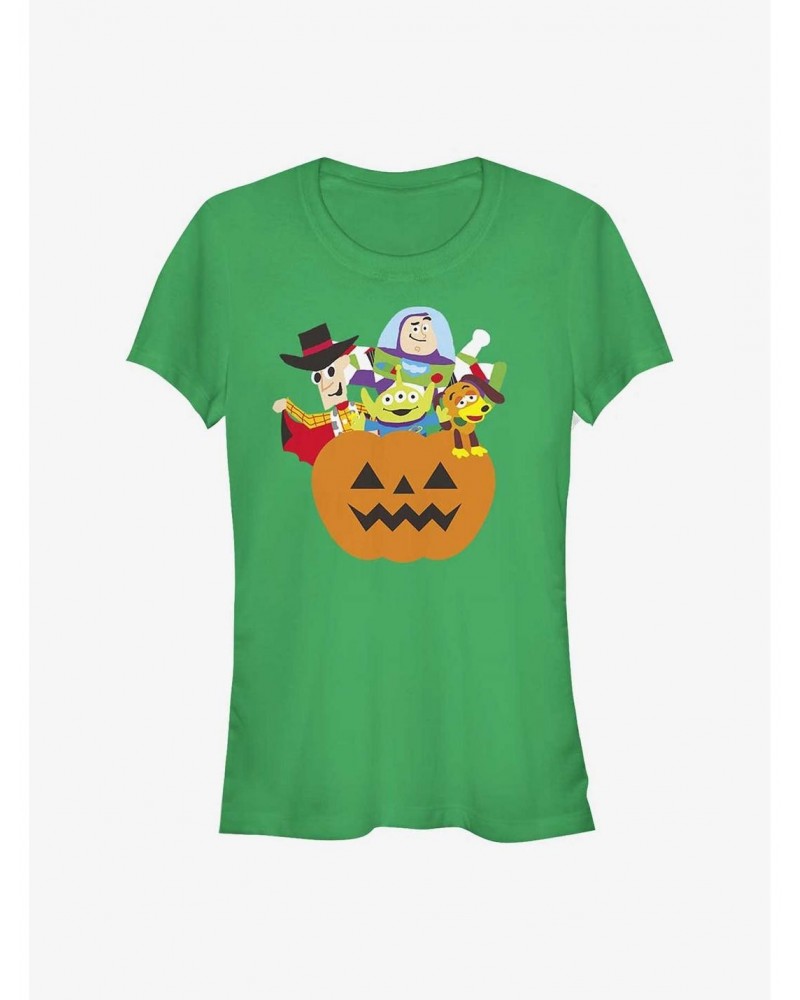 Disney Pixar Toy Story Pumpkin Surprise Characters Girls T-Shirt $6.45 T-Shirts