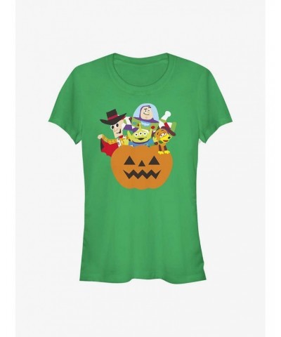 Disney Pixar Toy Story Pumpkin Surprise Characters Girls T-Shirt $6.45 T-Shirts