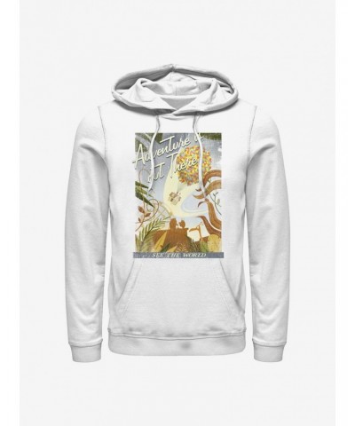 Disney Pixar Up Travel Poster Hoodie $12.89 Hoodies