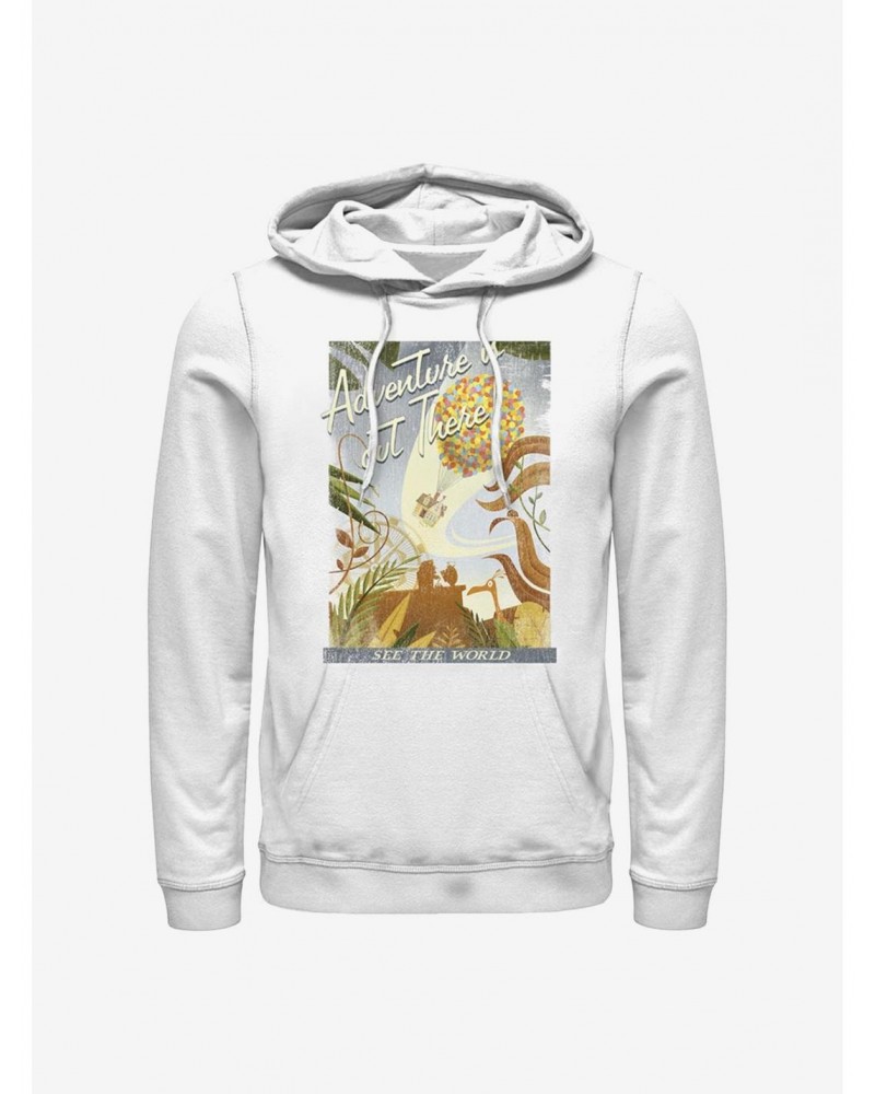 Disney Pixar Up Travel Poster Hoodie $12.89 Hoodies