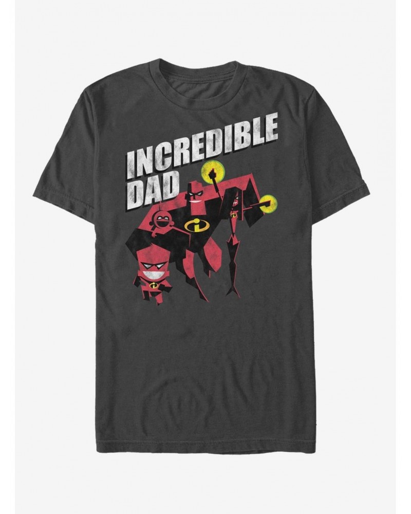 Disney Pixar Incredibles Incredible Father T-Shirt $7.86 T-Shirts