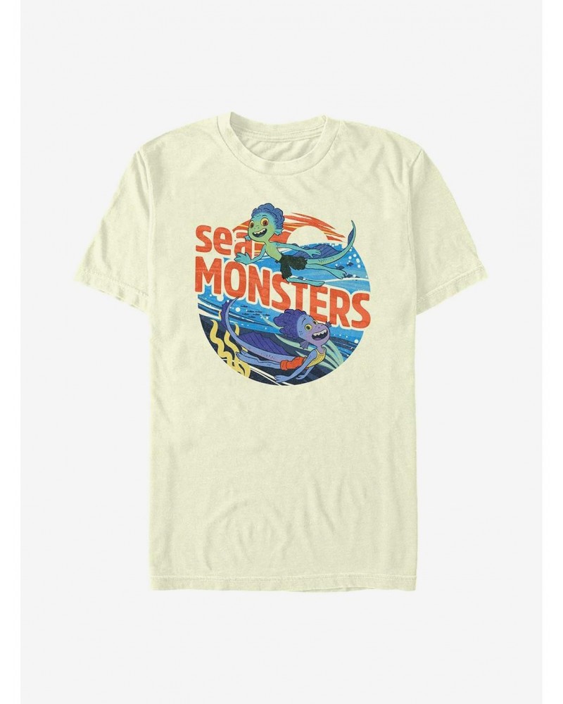 Disney Pixar Luca Sea Monsters Frame T-Shirt $6.36 T-Shirts