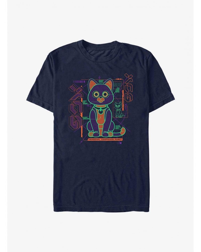 Disney Pixar Lightyear Sox Schematic T-Shirt $6.19 T-Shirts