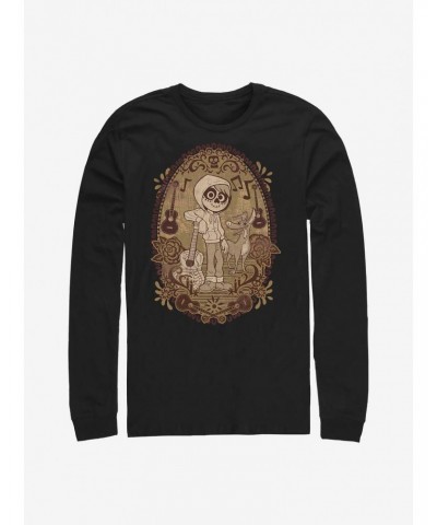 Disney Pixar Coco Miguel Portrait Long-Sleeve T-Shirt $8.52 T-Shirts