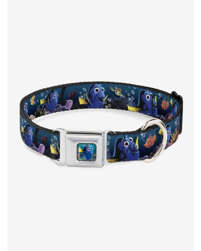 Disney Pixar Finding Nemo Friends Under The Sea Seatbelt Buckle Dog Collar $11.95 Pet Collars