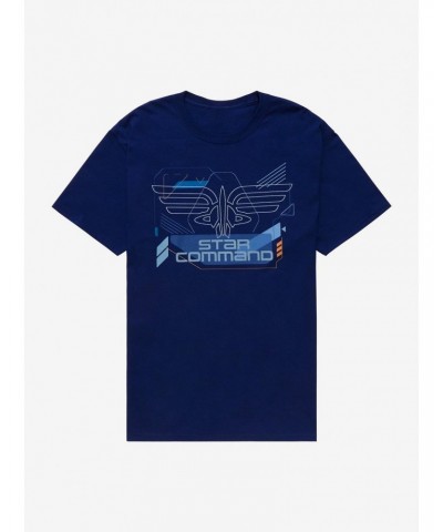 Disney Pixar Lightyear Star Command Logo T-Shirt $3.22 T-Shirts