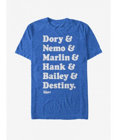 Disney Pixar Finding Dory Roll Call T-Shirt $8.03 T-Shirts