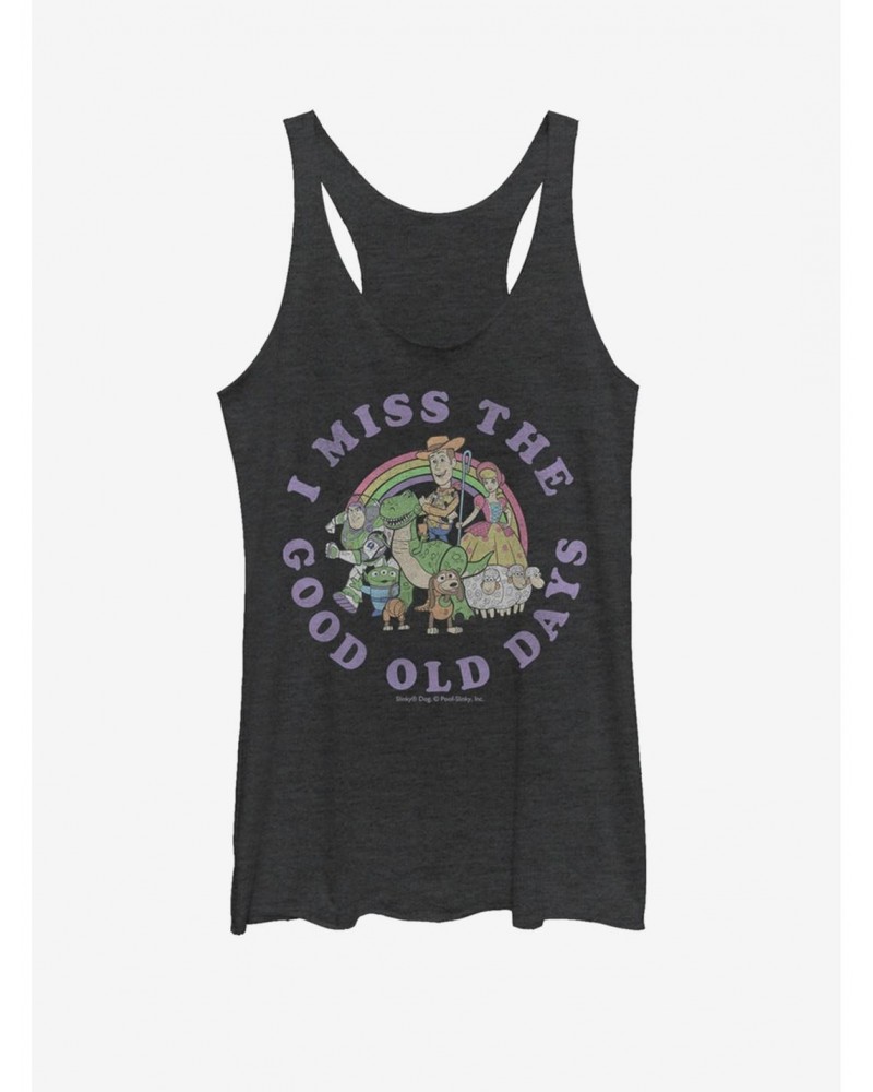 Disney Pixar Toy Story 4 Good Old Days Girls Heathered Tank Top $6.89 Tops