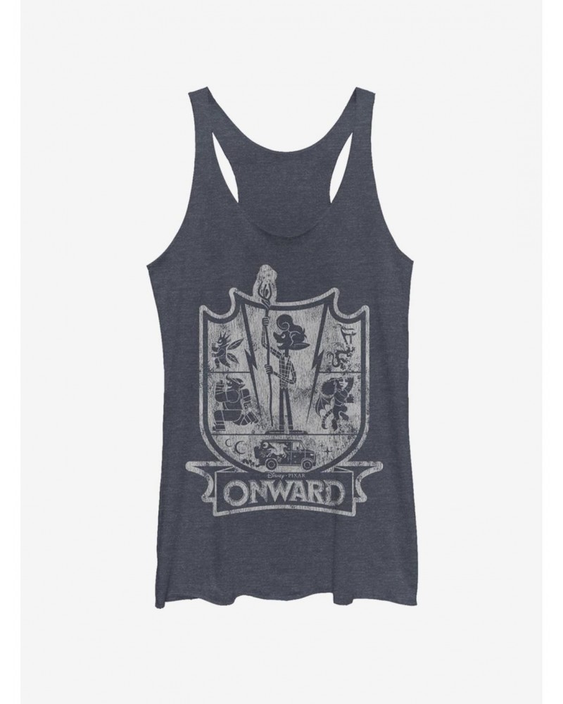 Disney Pixar Onward Onward Crest Girls Tank $7.25 Tanks