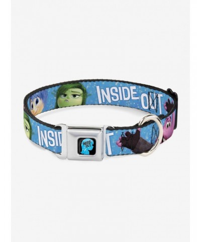 Disney Pixar Inside Out 6 Character Pose Seatbelt Buckle Pet Collar $11.95 Pet Collars