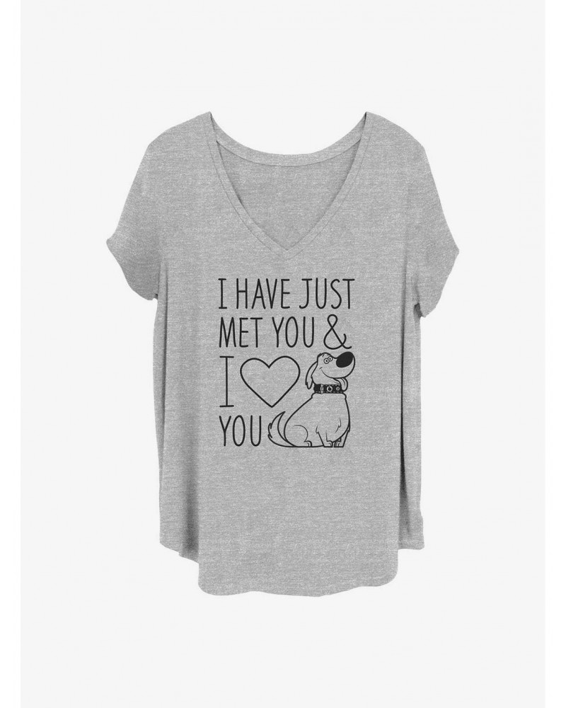 Disney Pixar Up I Love You Girls T-Shirt Plus Size $6.07 T-Shirts