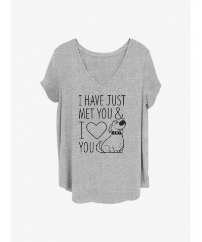 Disney Pixar Up I Love You Girls T-Shirt Plus Size $6.07 T-Shirts