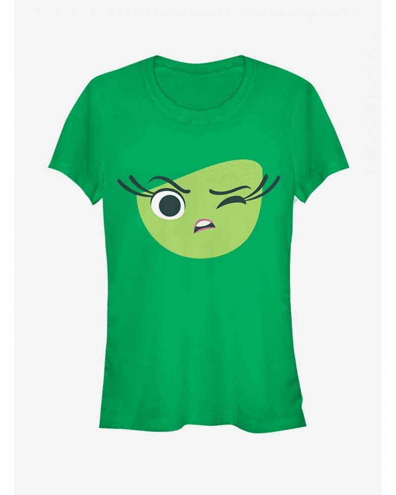 Disney Pixar Inside Out Disgust Face Girls T-Shirt $7.67 T-Shirts