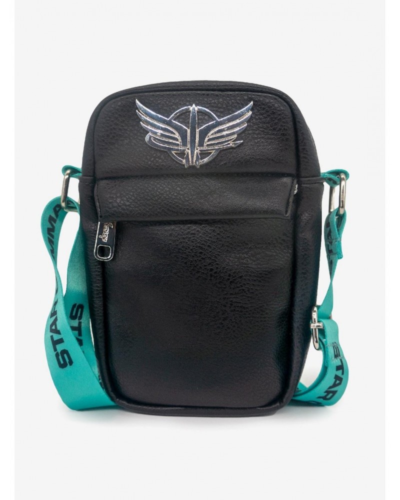 Disney Pixar Lightyear Star Command Silver Wings Logo Cross Body Bag $19.45 Bags