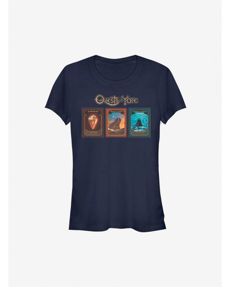 Disney Pixar Onward Quest Cards Girls T-Shirt $6.80 T-Shirts