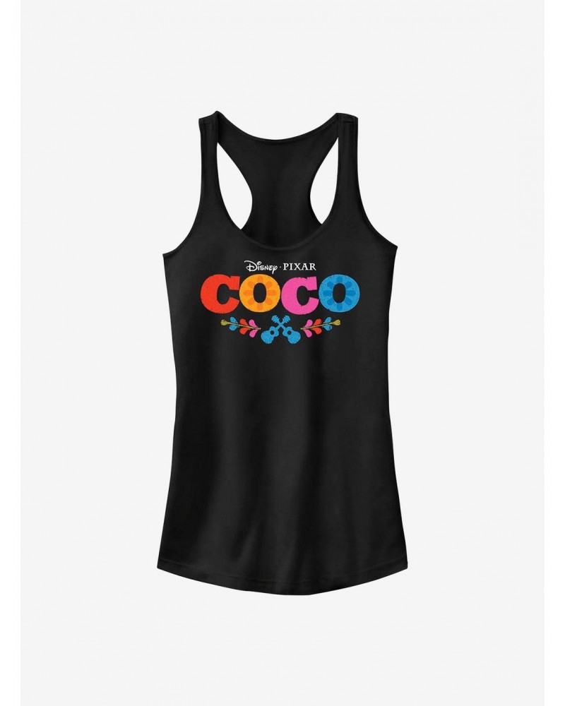 Disney Pixar Coco Logo Girls Tank $6.27 Tanks