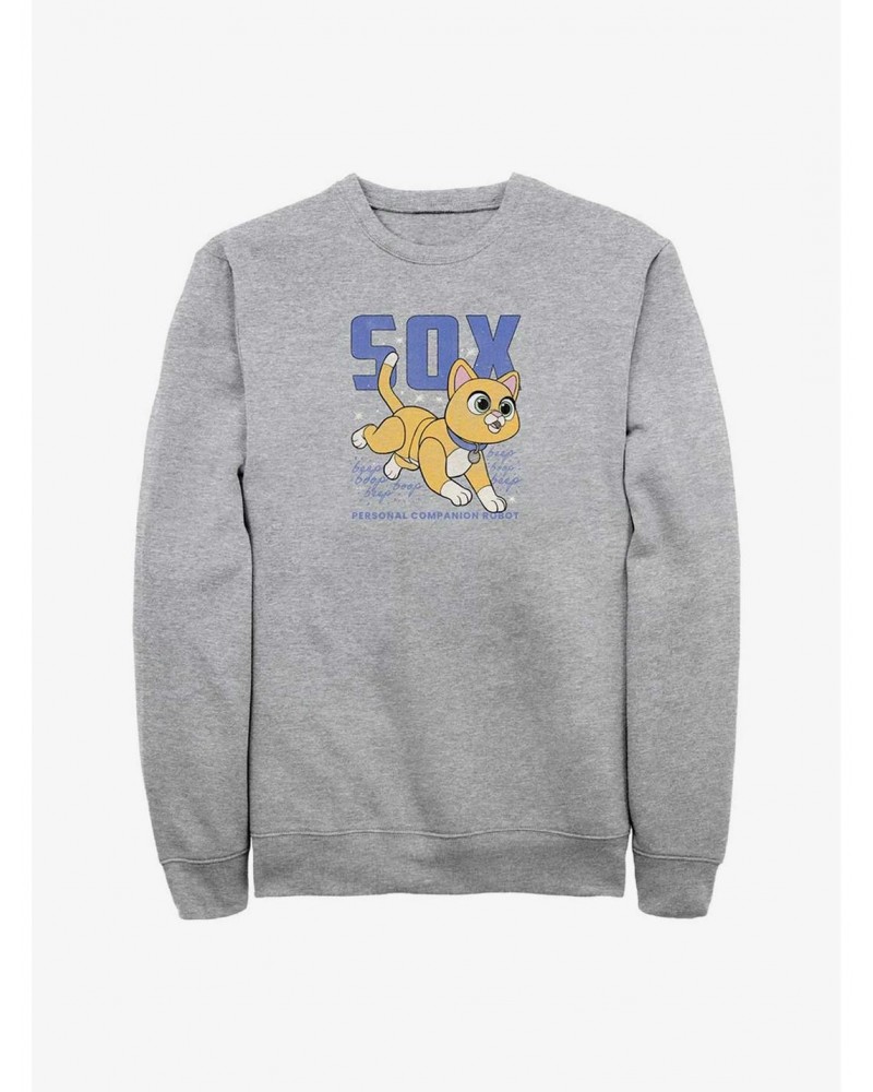 Disney Pixar Lightyear Sox Sketch Sweatshirt $11.62 Sweatshirts