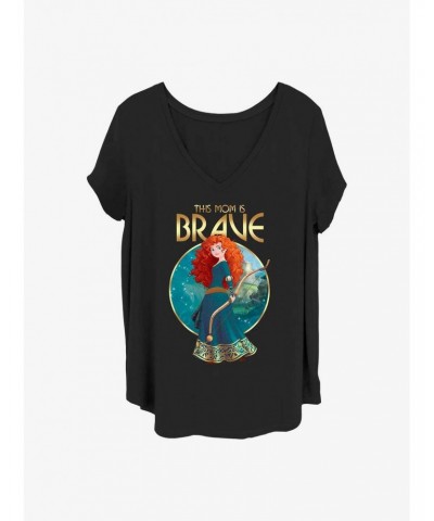 Disney Pixar Brave This Mom Is Brave Girls T-Shirt Plus Size $10.12 T-Shirts