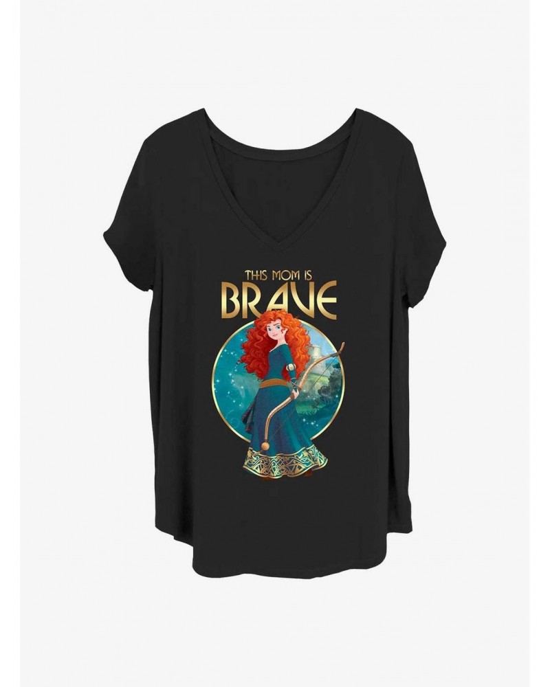 Disney Pixar Brave This Mom Is Brave Girls T-Shirt Plus Size $10.12 T-Shirts