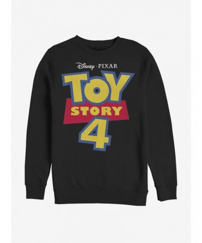 Disney Pixar Toy Story 4 Full Color Logo Sweatshirt $8.52 Sweatshirts