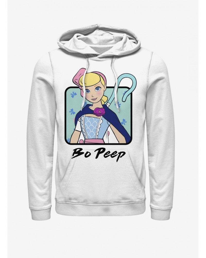 Disney Pixar Toy Story 4 Bo Peep Cloak White Hoodie $15.72 Hoodies