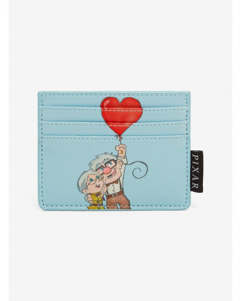 Loungefly Disney Pixar Up Carl & Ellie Heart Balloon Cardholder $5.41 Cardholder