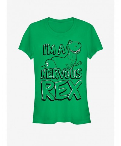 Disney Pixar Toy Story Nervous Rex Girls T-Shirt $7.67 T-Shirts