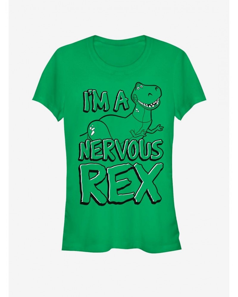 Disney Pixar Toy Story Nervous Rex Girls T-Shirt $7.67 T-Shirts