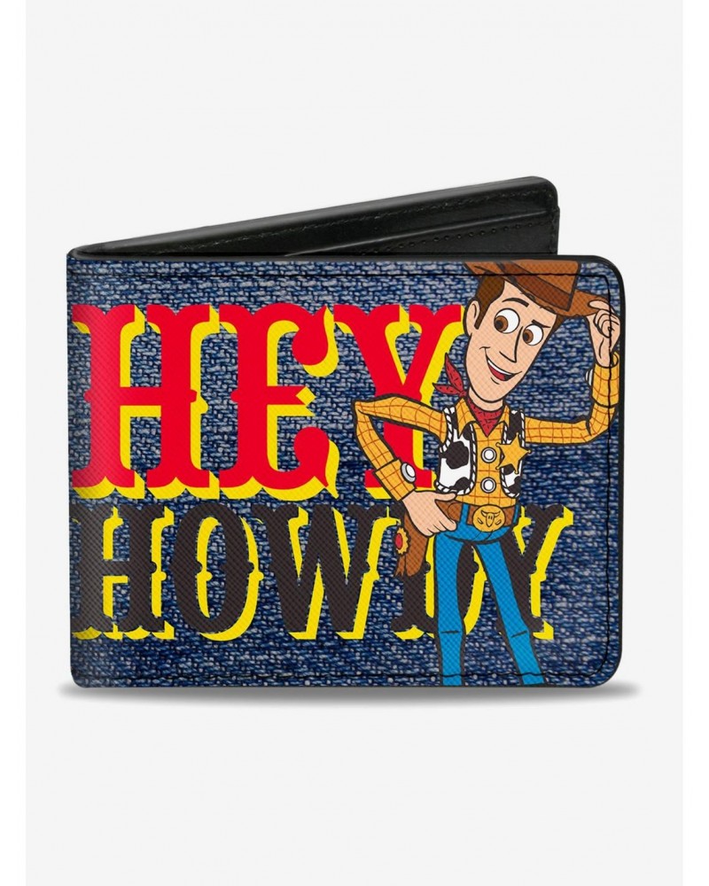 Disney Pixar Toy Story Woody Hey Howdy Bifold Wallet $7.94 Wallets