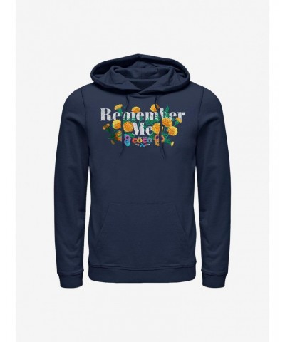 Disney Pixar Coco Remember Me Marigolds Hoodie $12.57 Hoodies