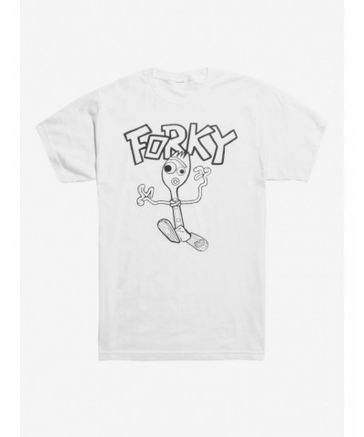 Disney Pixar Toy Story 4 Forky T-Shirt $11.45 T-Shirts